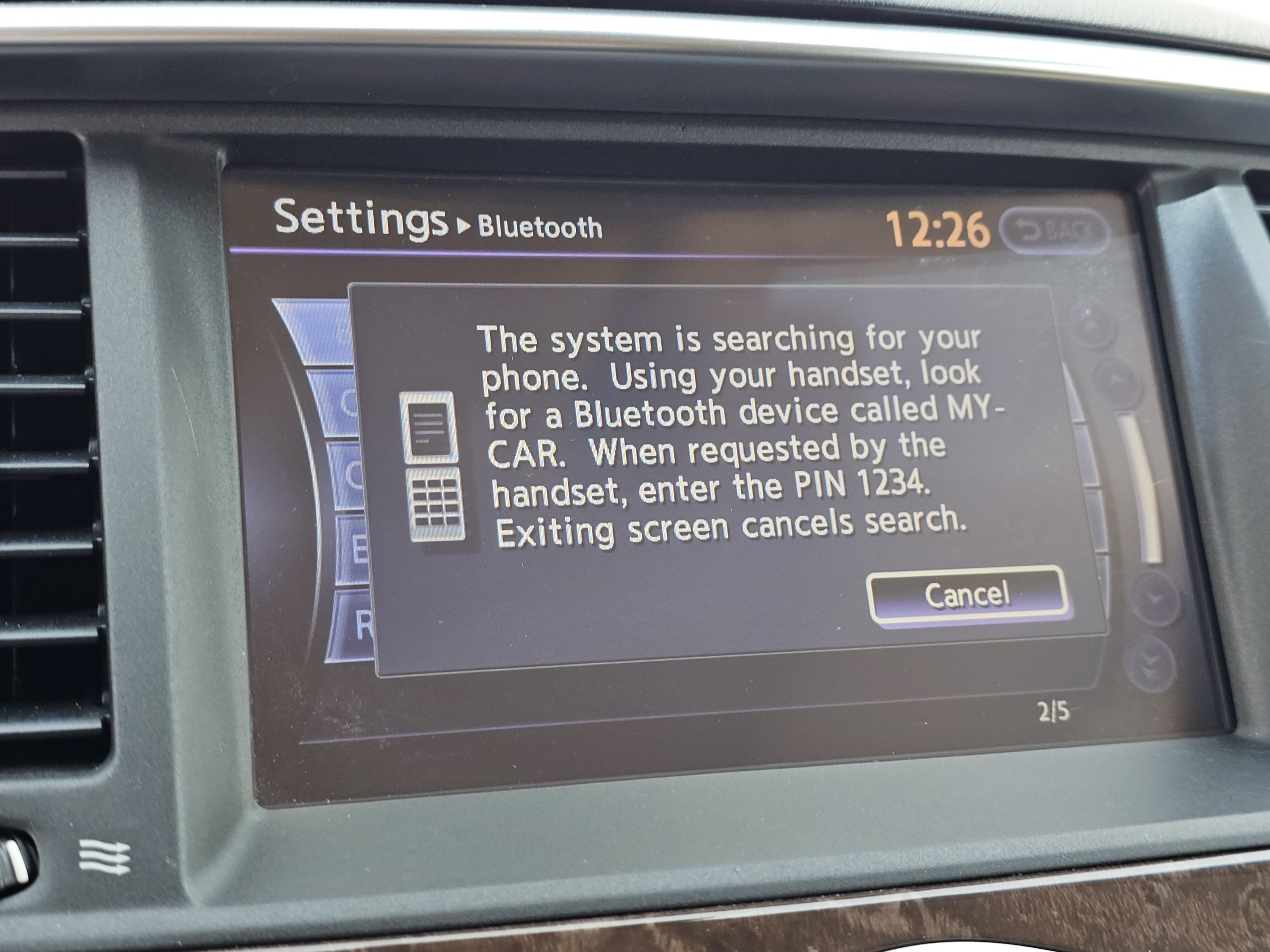Used 2015 Black Obsidian INFINITI Base image 14