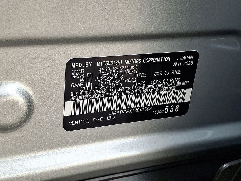 New 2026 Silver Mitsubishi LE 1.5T S-AWC image 11