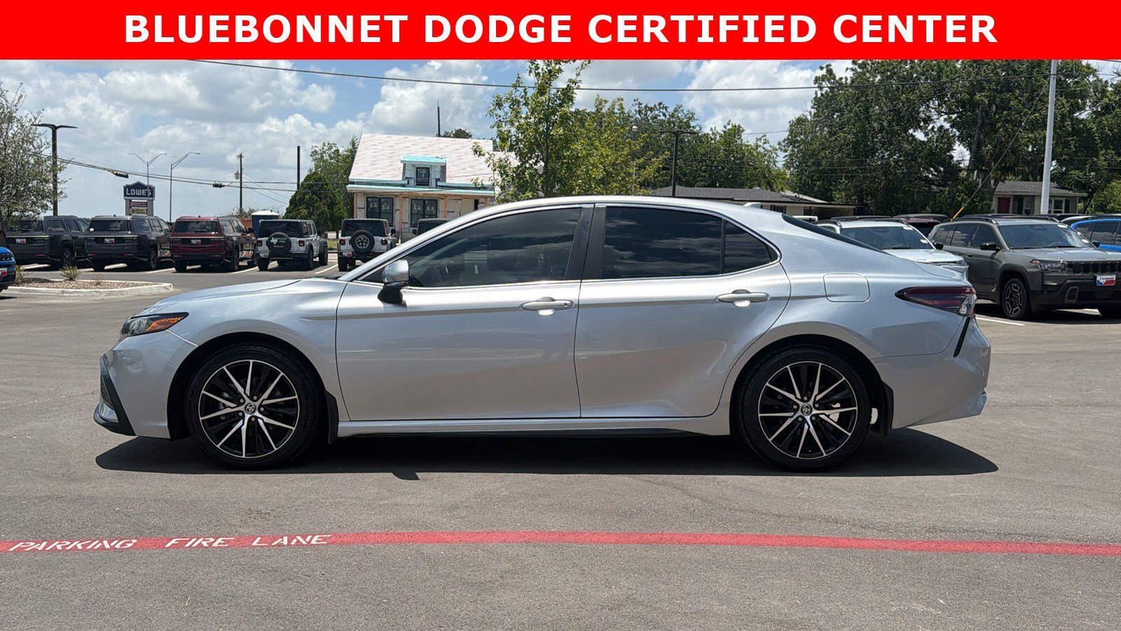 Certified Used 2023 Silver Toyota SE image 8