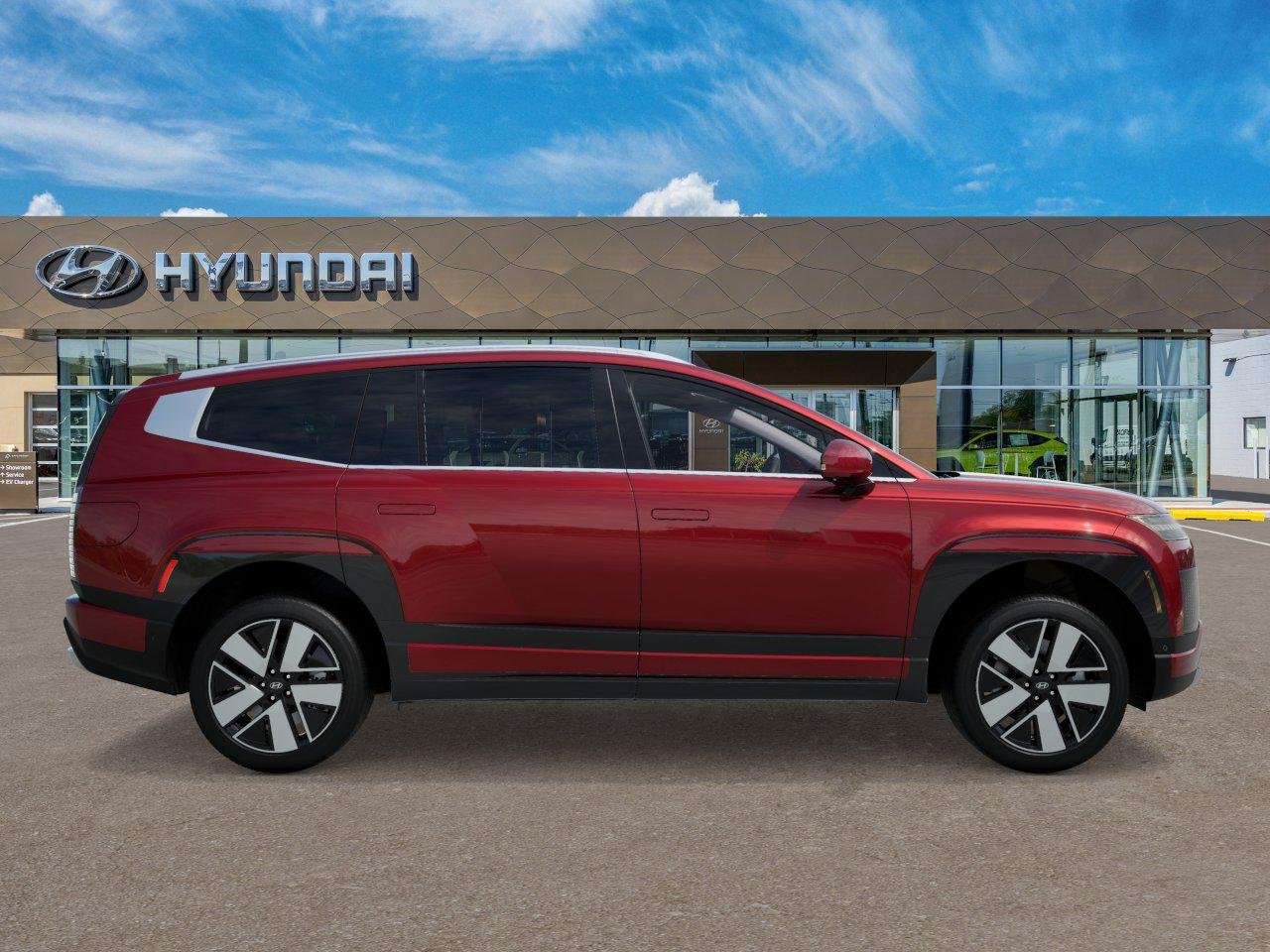 New 2026 Ultimate Red Hyundai SEL image 7