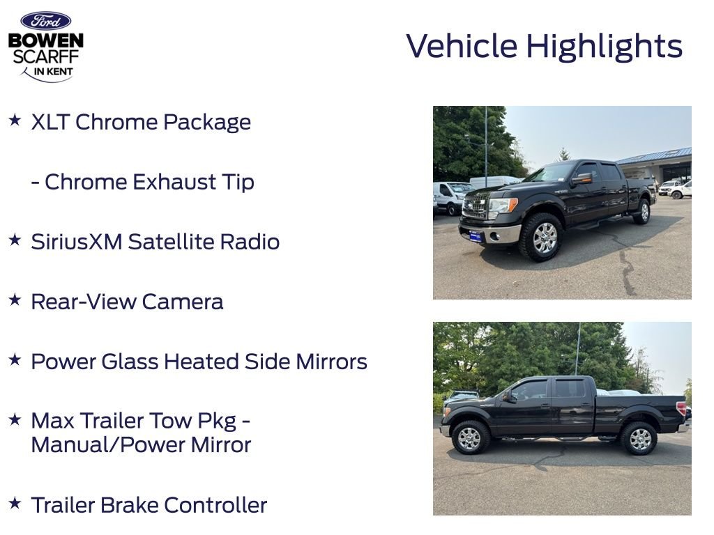 Certified Used 2013 Tuxedo Black Metallic Ford XLT image 16