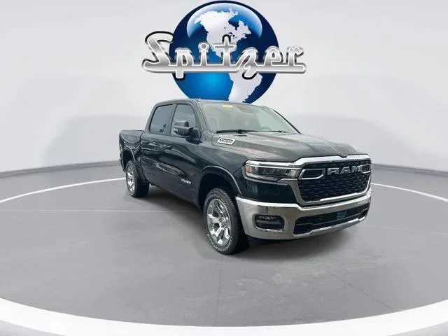 New 2026 Diamond Black Crystal Pearlcoat RAM BIG HORN image 2
