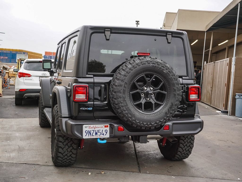 Used 2024 Black Jeep Willys 4xe image 4