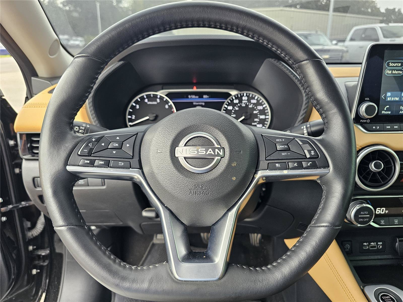 Used 2024 Super Black Nissan SV image 19