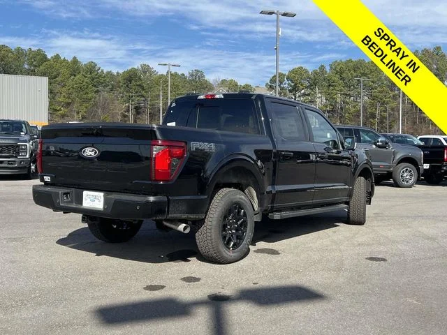 New 2026 Agate Black Metallic Ford XLT image 3