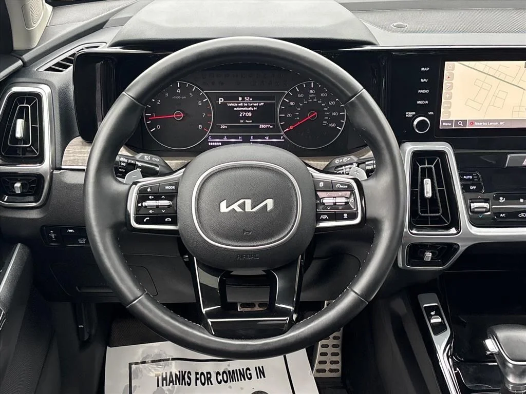 Used 2022 Black Kia X-Line EX image 23