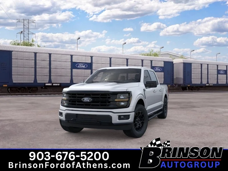 New 2026 Iconic Silver Metallic Ford XLT image 2