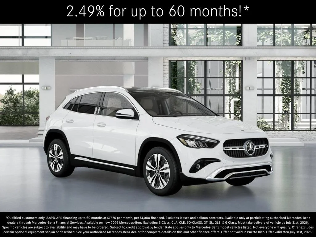 New 2026 Polar White Mercedes-Benz GLA 250 image 53