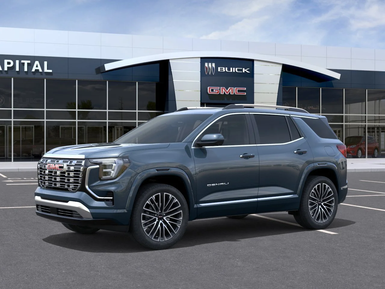 New 2027 DOWNPOUR METALLIC GMC AWD Denali image 3