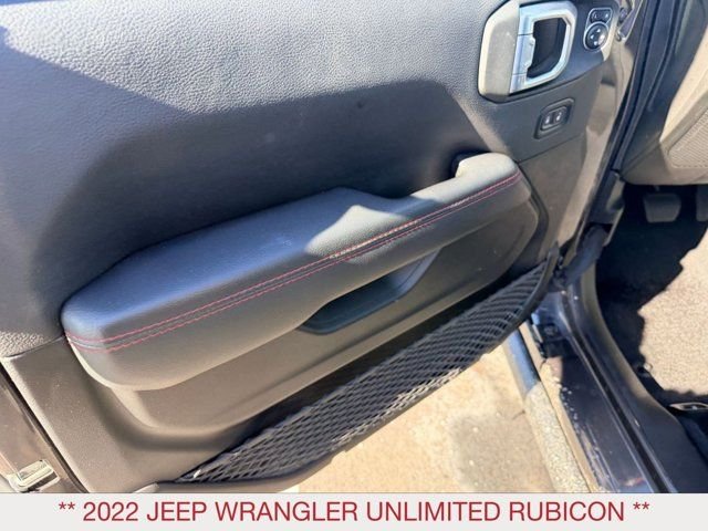 Used 2022 Gray Jeep Unlimited Rubicon image 11