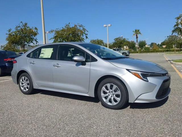 New 2026 Classic Silver Metallic Toyota Hybrid LE image 2