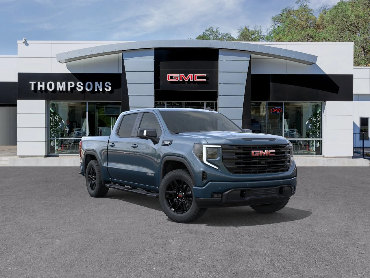 New 2026 Downpour Metallic GMC Elevation image 1