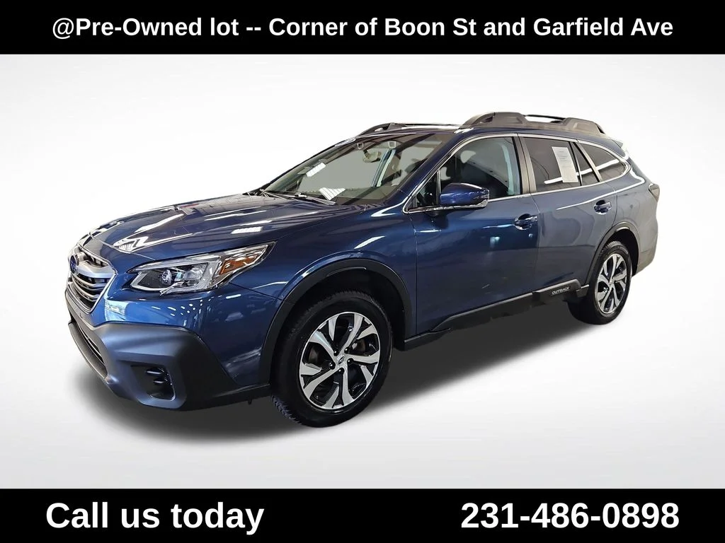 Used 2020 Blue Subaru Limited image 1