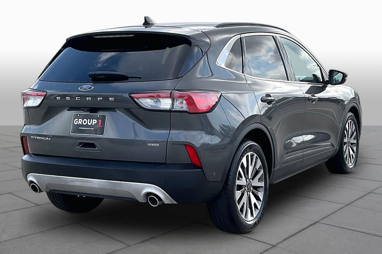 Used 2020 Magnetic Metallic Ford Titanium Hybrid image 12
