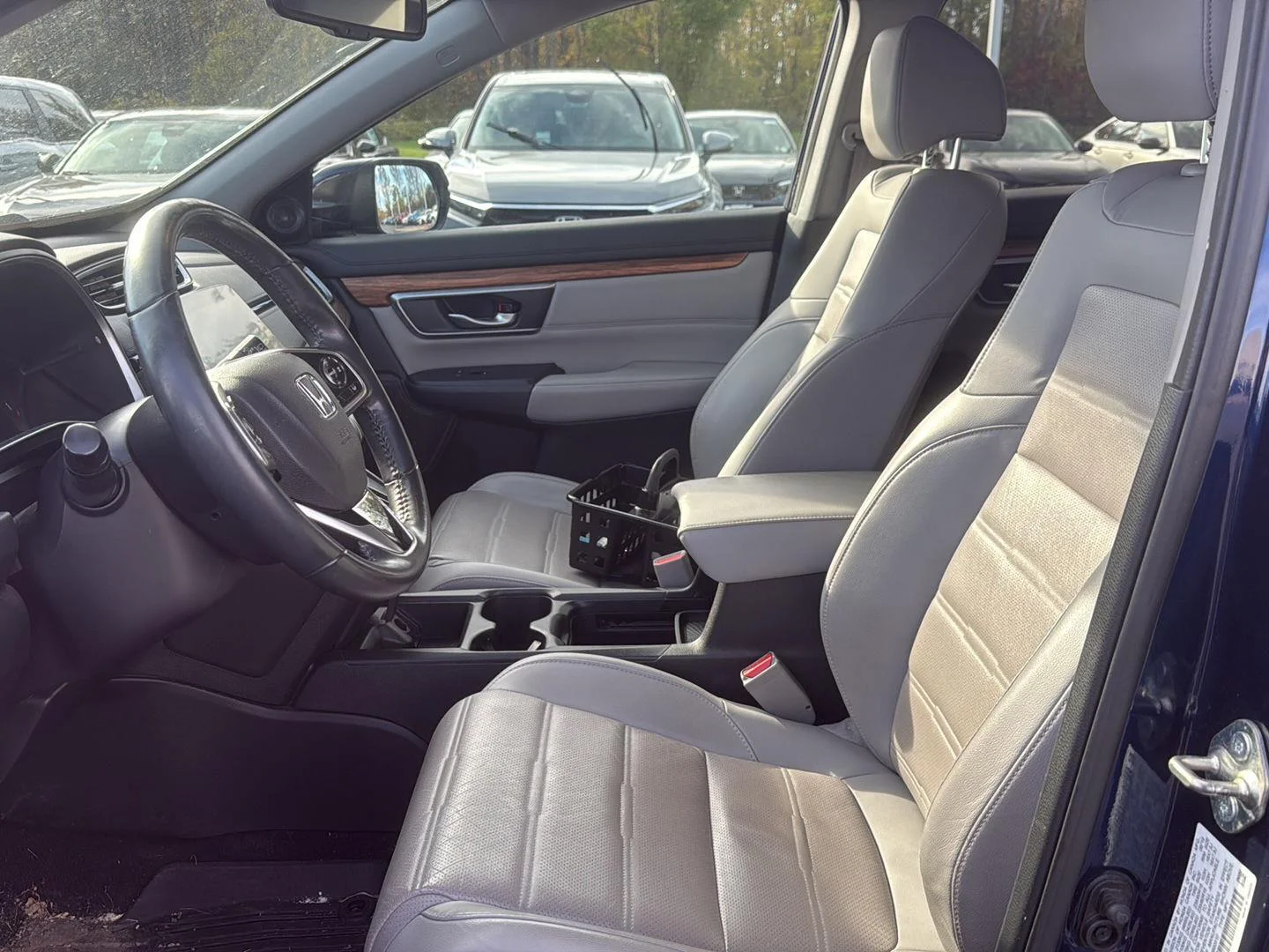 Used 2019 Obsidian Blue Pearl Honda EX-L image 12