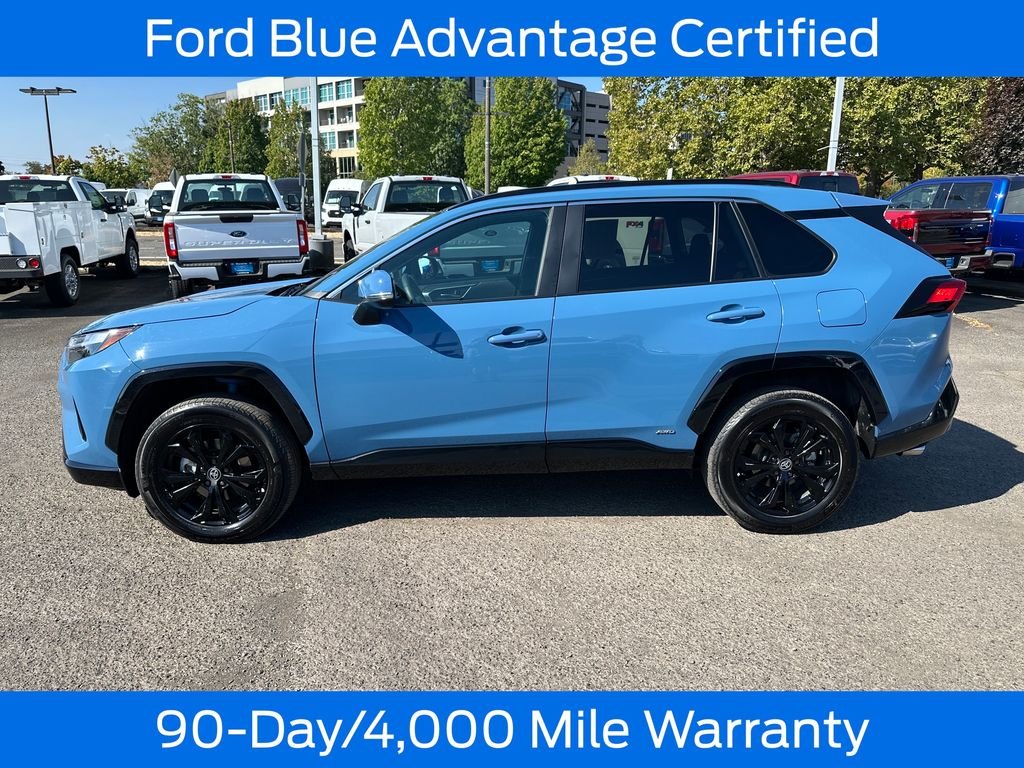 Used 2024 Blue Toyota SE image 4