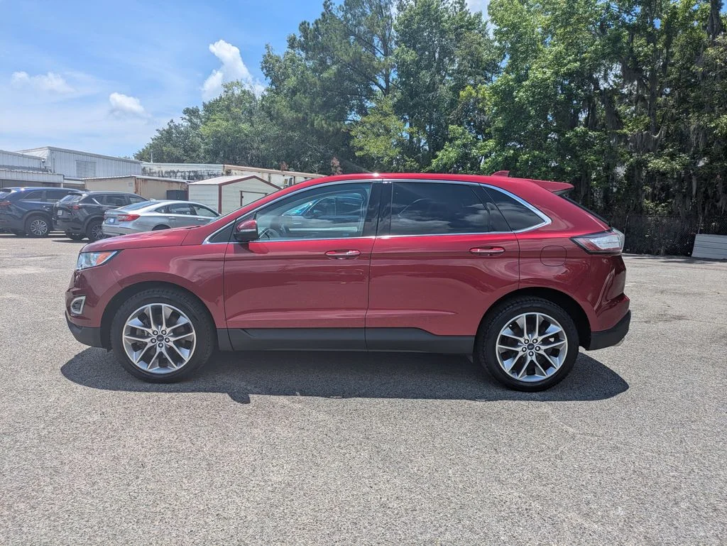 Certified Used 2018 Ruby Red Metallic Tinted Clearcoat Ford Titanium image 7