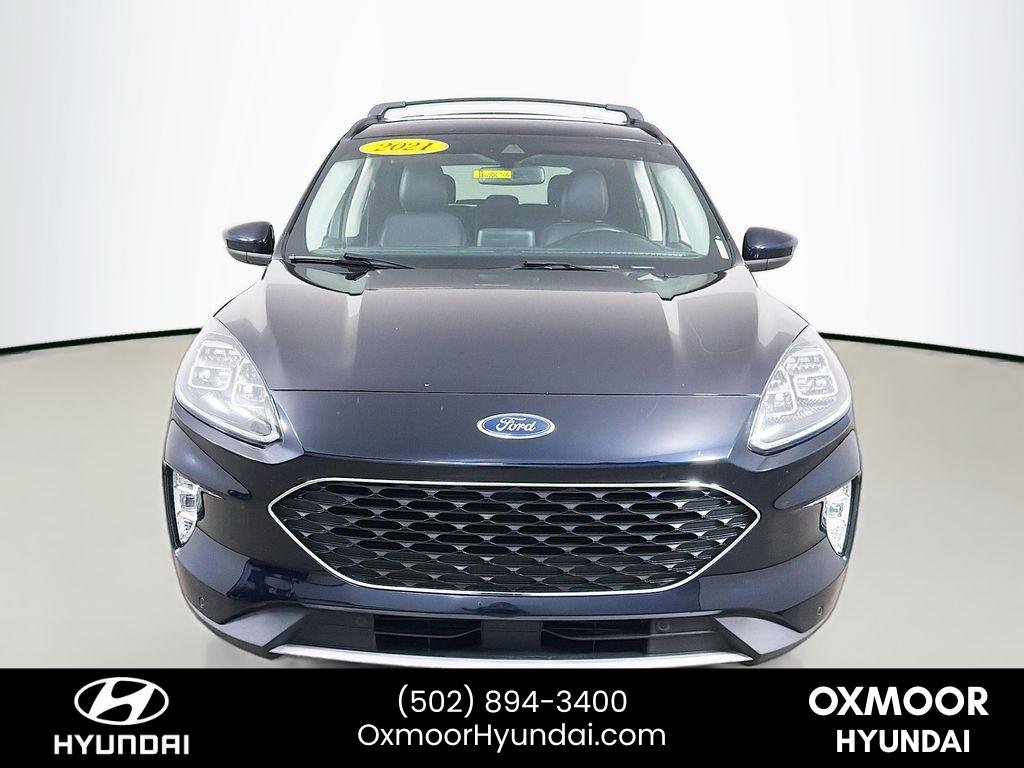 Used 2021 Antimatter Blue Metallic Ford Titanium image 2