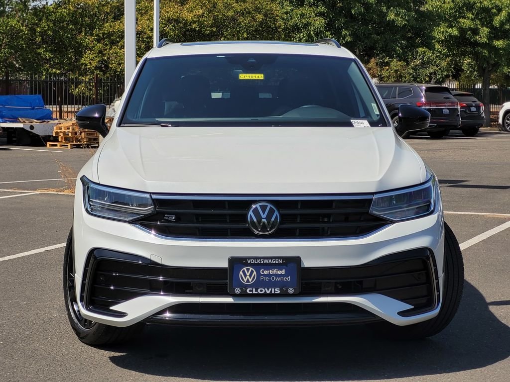 Certified Used 2024 White Volkswagen 2.0T SE R-Line Black image 3