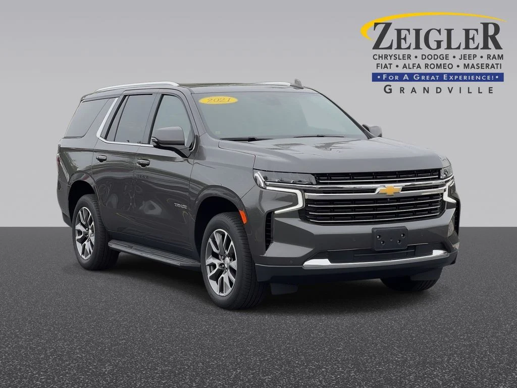 Used 2021 Gray Chevrolet LT image 1