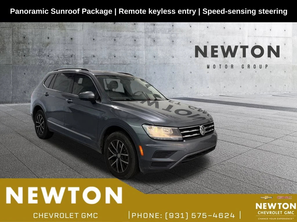 Used 2021 Gray Volkswagen 2.0T SE image 1