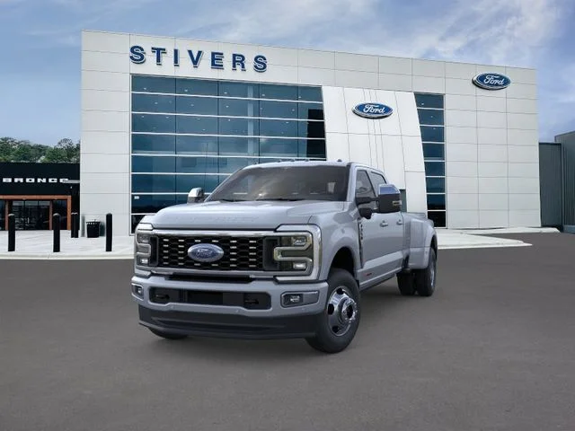 New 2026 Glacier Gray Metallic Tri-Coat Ford F-350® Platinum® image 3