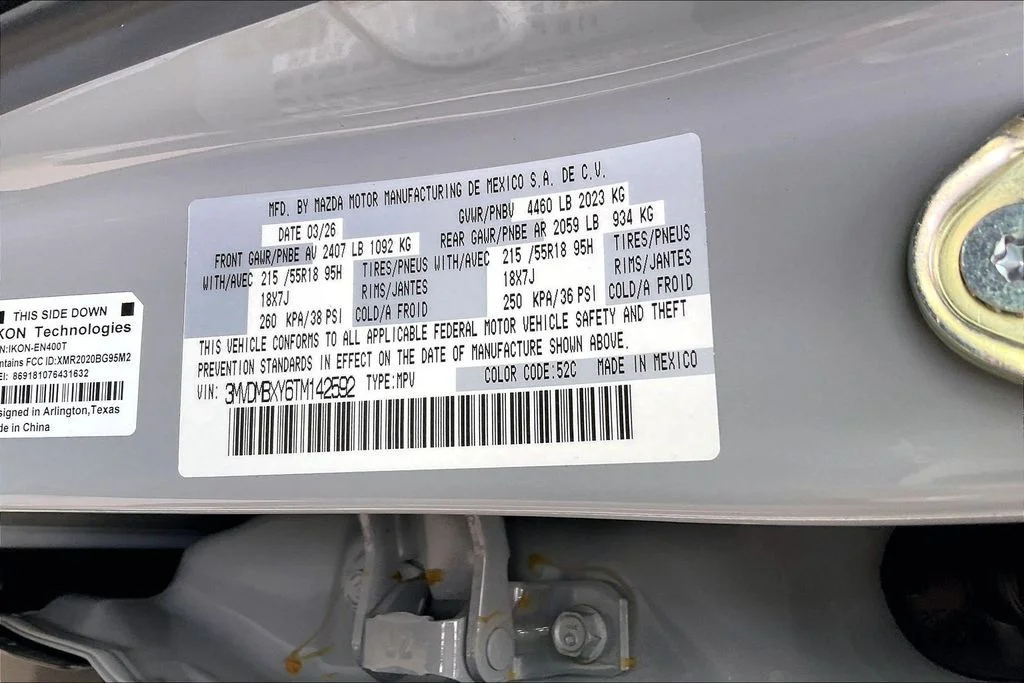 New 2026 Aero Gray Metallic Mazda 2.5 Turbo Aire Edition AWD image 13
