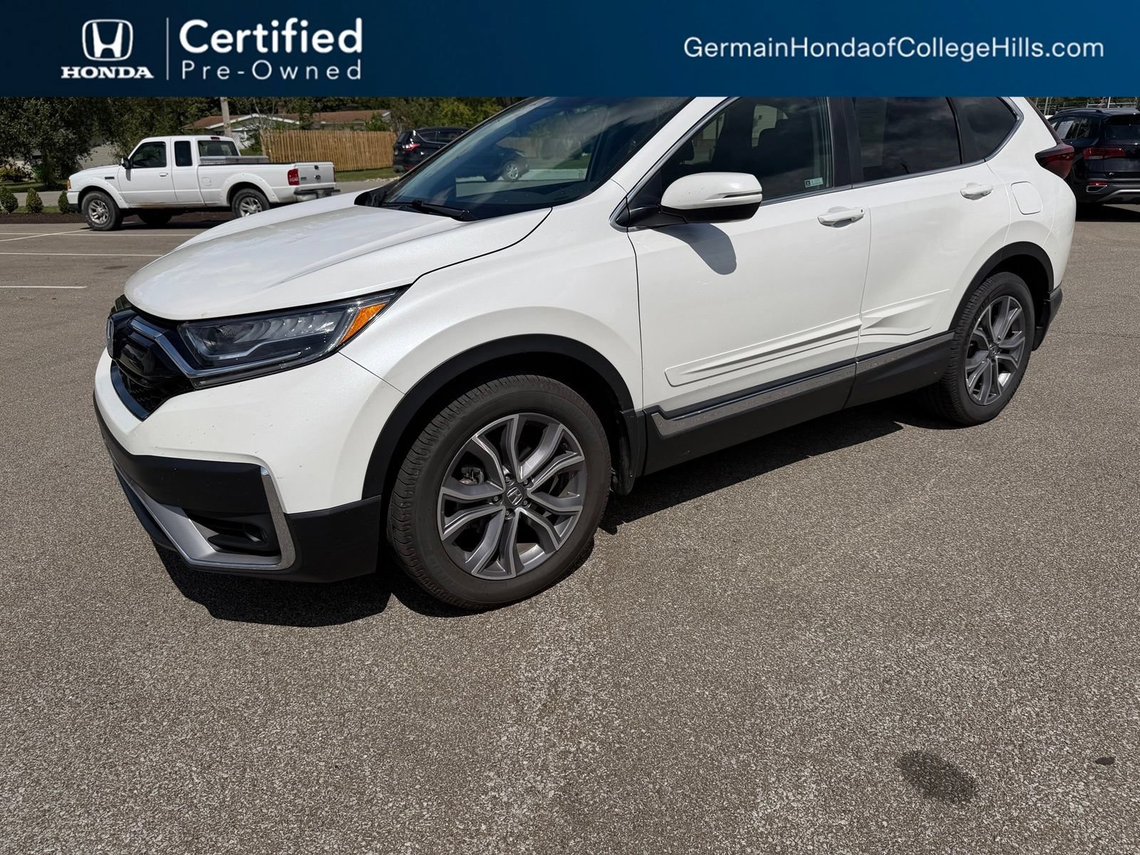 Certified Used 2021 Platinum White Pearl Honda AWD TOURING image 29