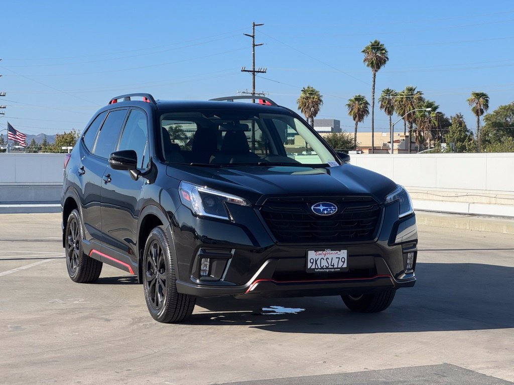 Used 2024 Crystal Black Silica Subaru Sport image 2