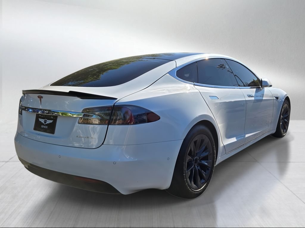 Used 2020 Pearl White Multi-Coat Tesla  image 3