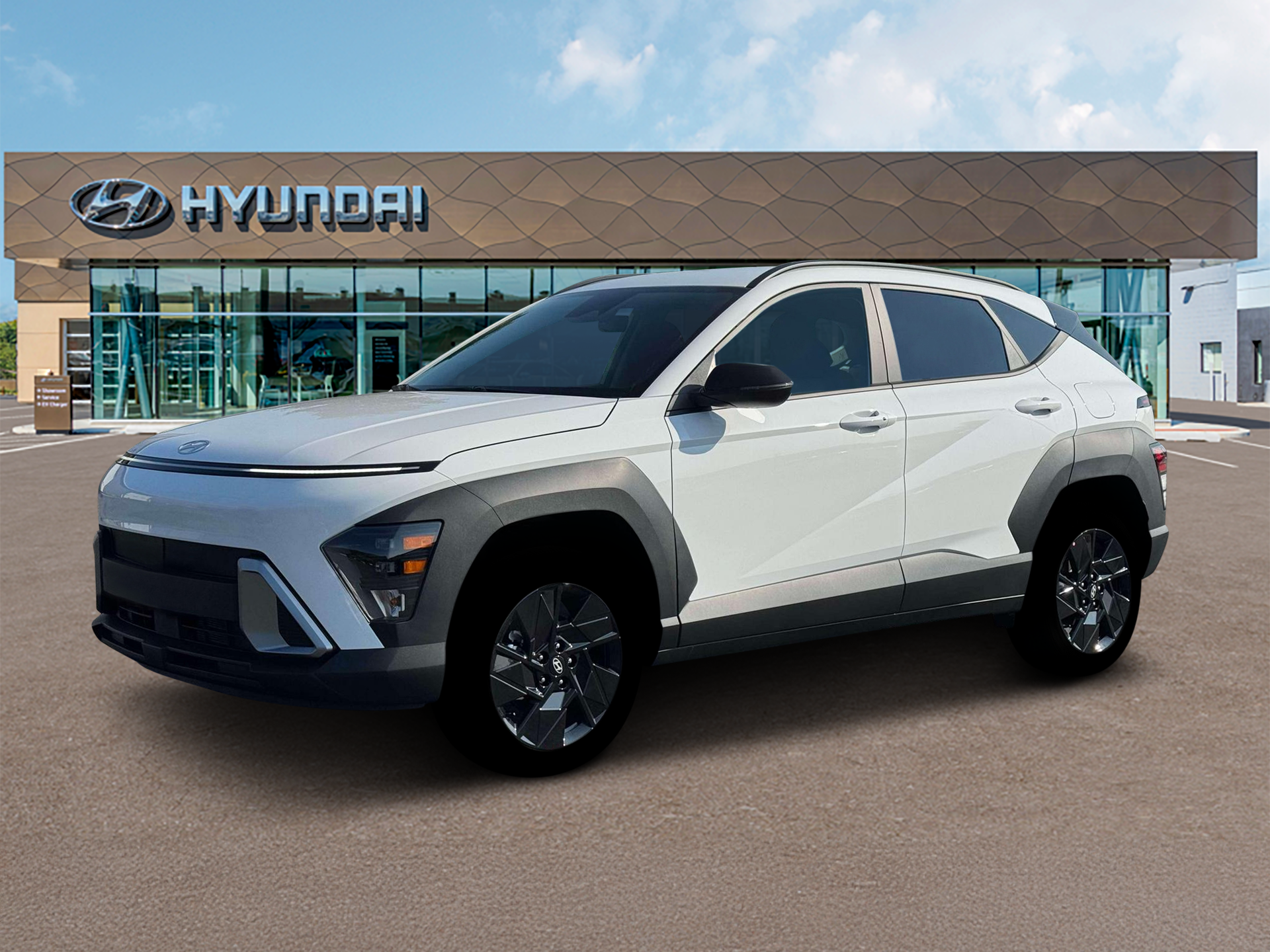 New 2026 White Hyundai SEL Sport AWD image 2