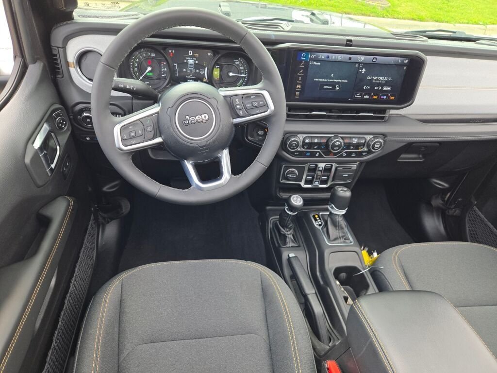 Certified Used 2025 Gray Jeep Sahara 4xe image 17