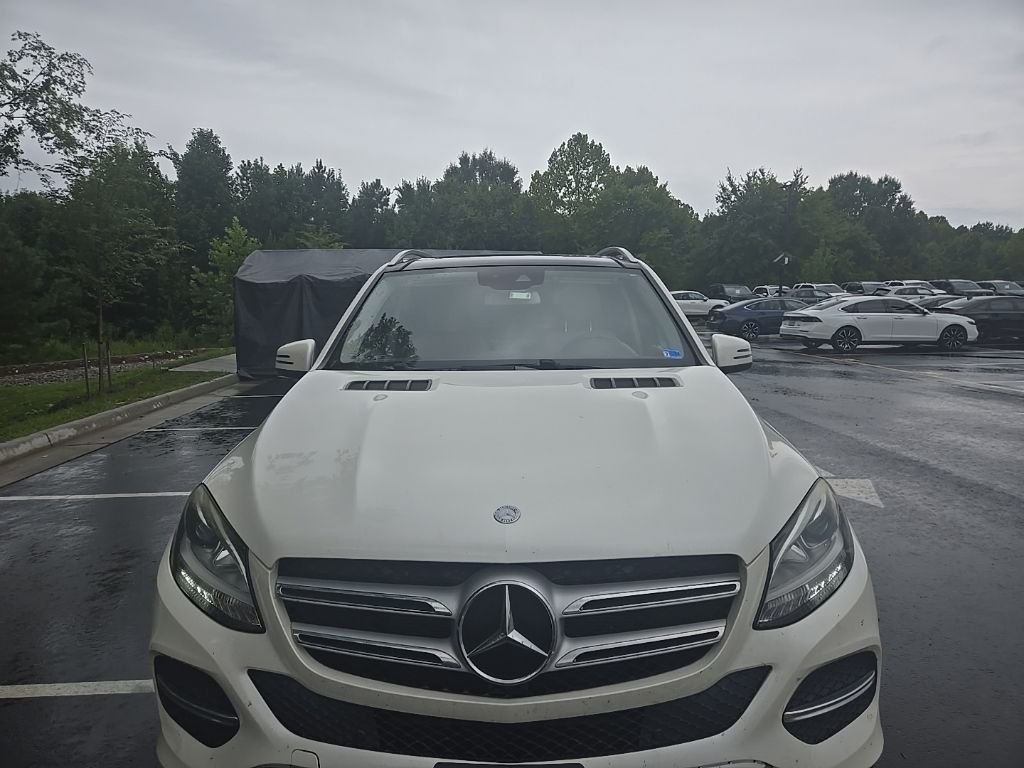Used 2016 designo Diamond White Metallic Mercedes-Benz GLE 350 image 2