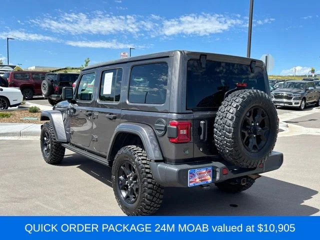 Used 2018 Gray Jeep Unlimited Moab image 3