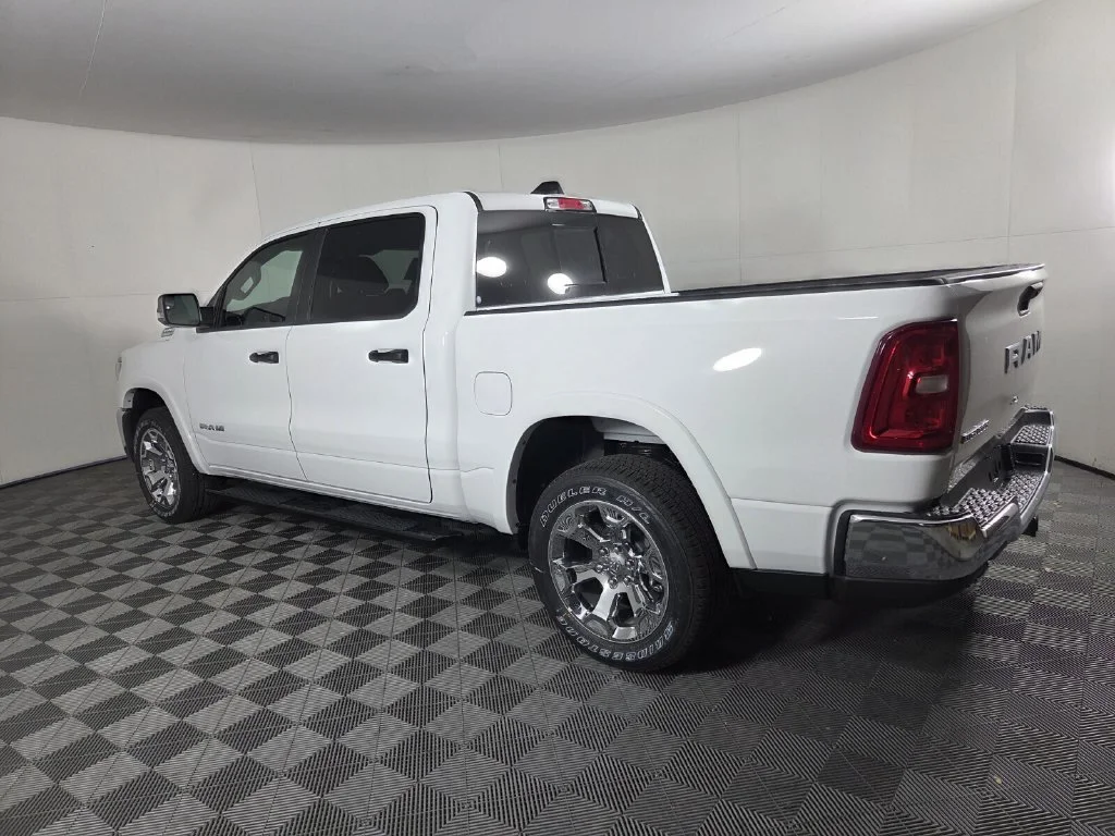 New 2026 Bright White Clear-Coat Exterior Paint RAM Big Horn image 7