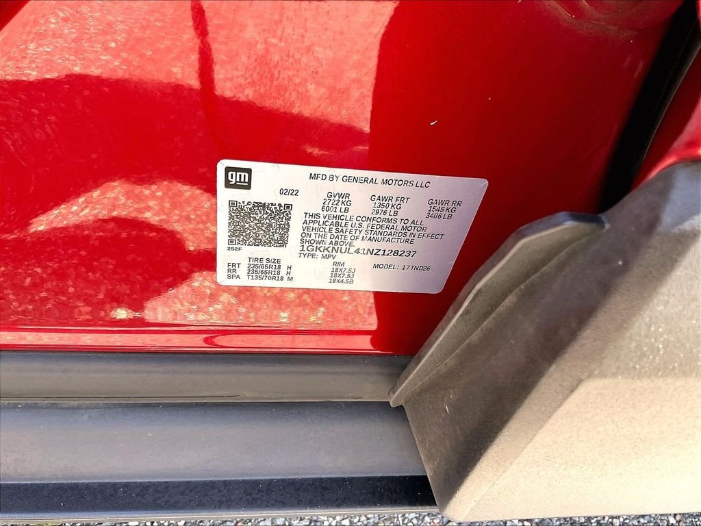 Used 2022 Cayenne Red Tintcoat GMC SLT image 36