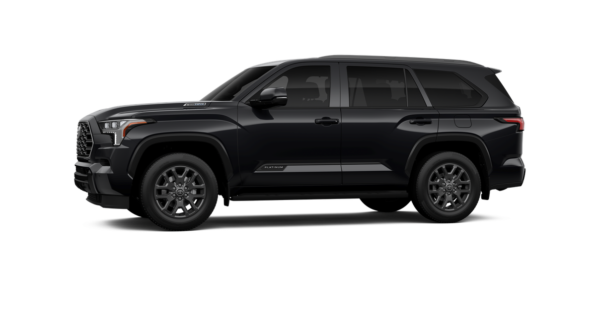 New 2026 Midnight Black Metallic Toyota Platinum image 3