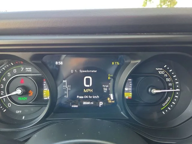 Used 2024 Silver Jeep Rubicon 4xe image 21
