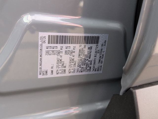 New 2026 Gray Nissan Rock Creek image 27