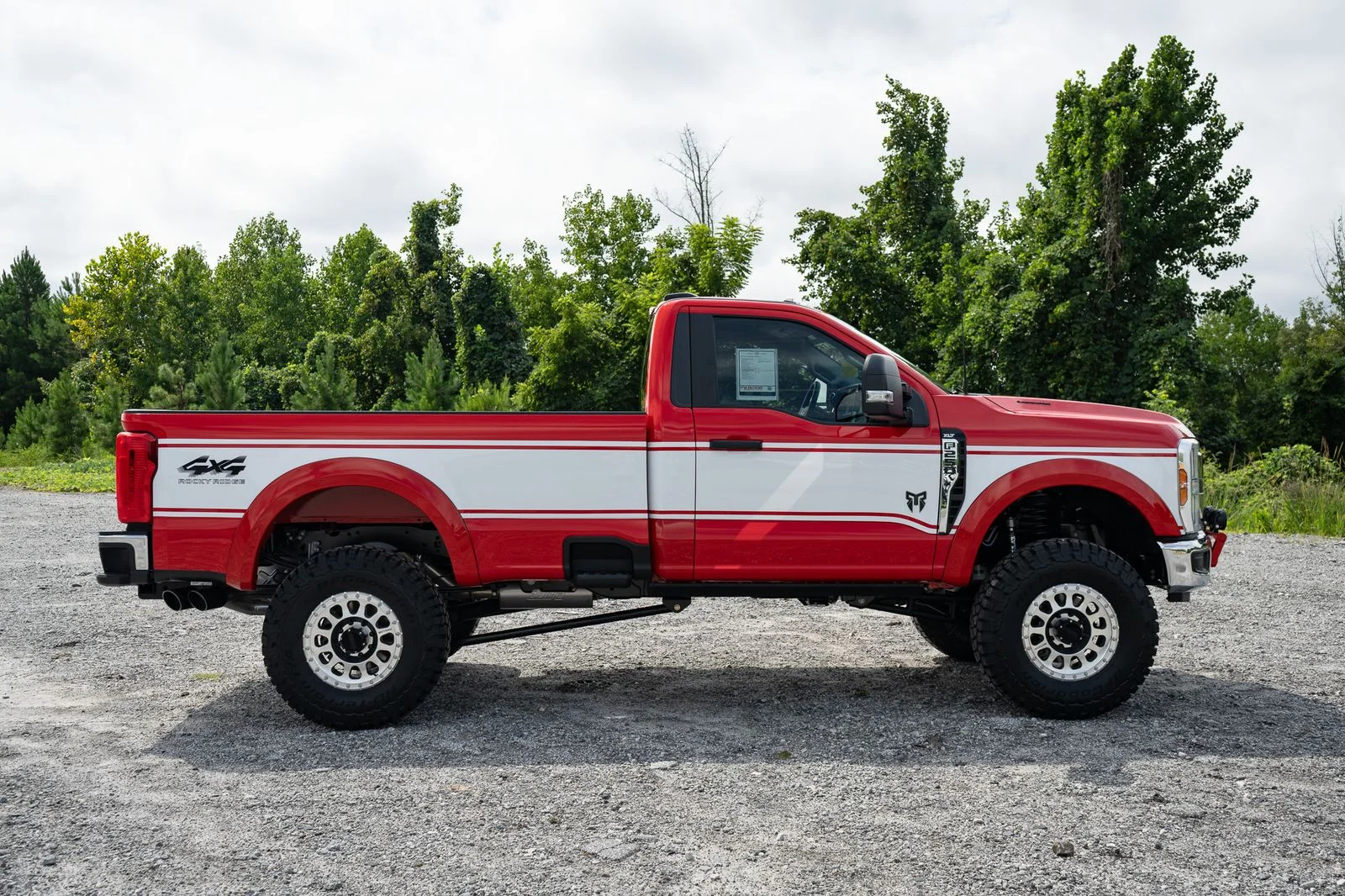 New 2026 Race Red Ford F-250® XLT with Rocky Ridge Retro Supercharged Package image 33
