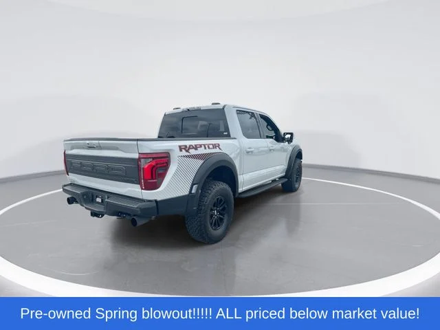 Used 2024 White Ford Raptor image 8