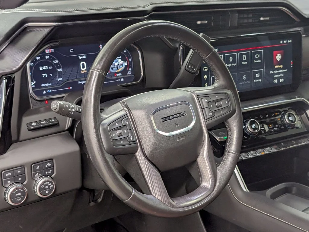 Certified Used 2025 White Frost Tri-Coat GMC Denali Ultimate image 10