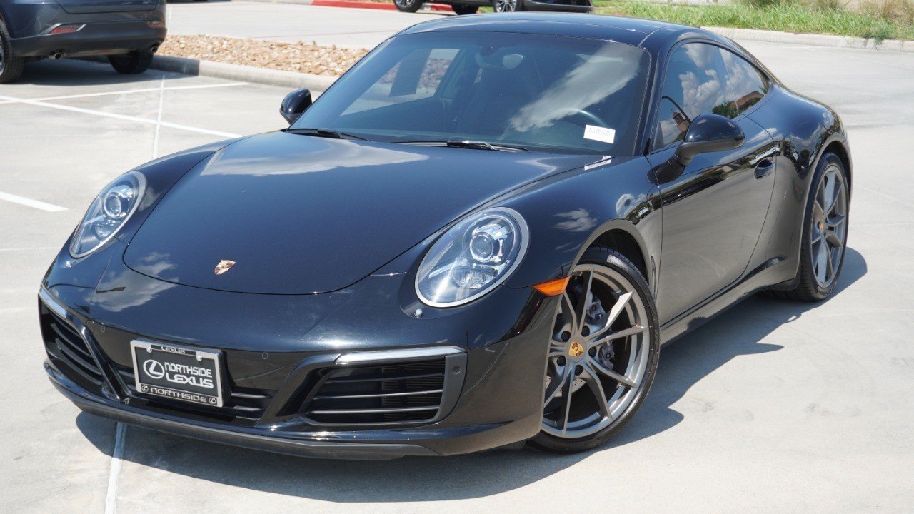 Used 2017 Black Porsche Carrera image 2