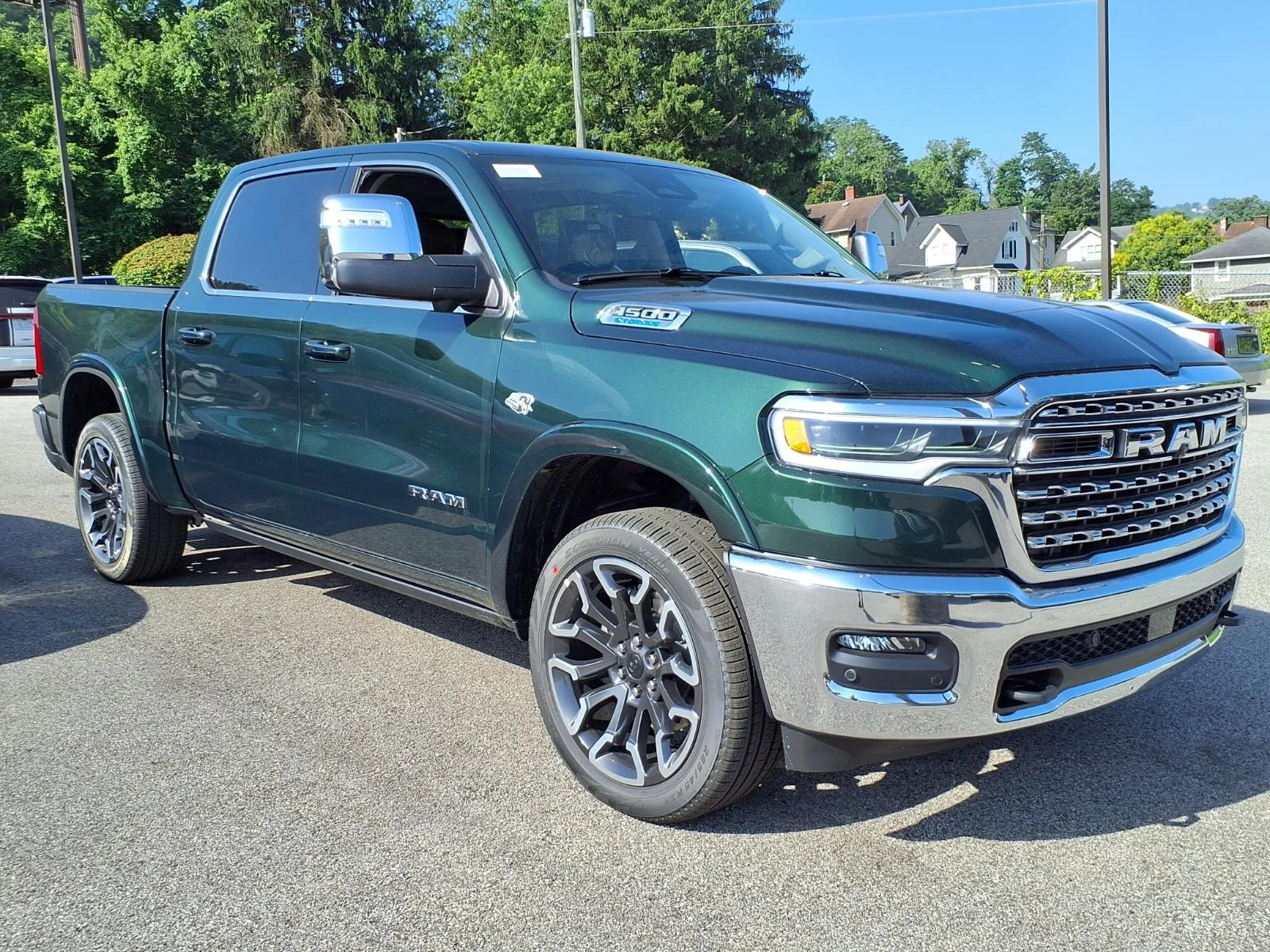 New 2026 Serrano-Green Metallic Exterior Paint RAM Limited image 1