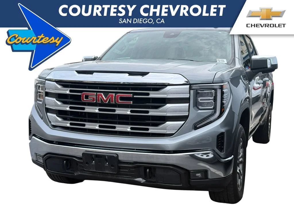 Used 2025 Sterling Metallic GMC SLT image 1