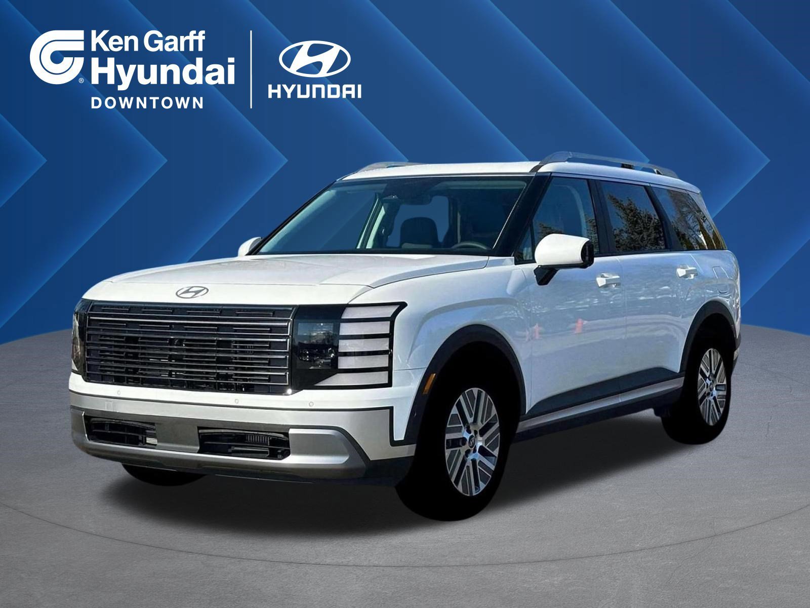 New 2026 Creamy White Pearl Hyundai SEL Premium 7P image 1