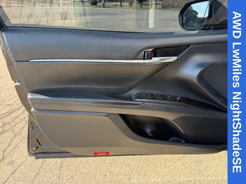 Used 2022 Midnight Black Metallic Toyota SE Nightshade image 20
