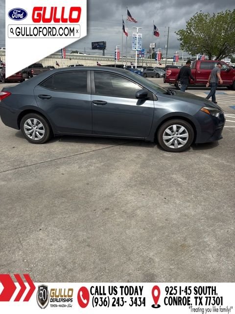 Used 2015 Toyota Corolla LE with VIN 5YFBURHE9FP341204 for sale in Conroe, TX