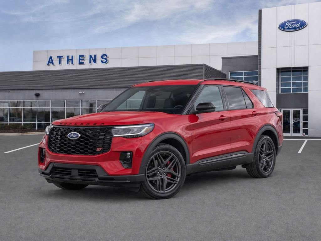 New 2026 Rapid Red Metallic Tinted Clearcoat Ford ST image 2