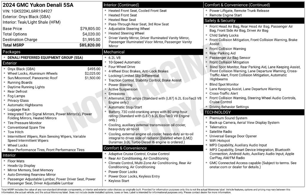 Used 2024 Black GMC Denali image 26